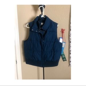 Merona Blue Puff Vest